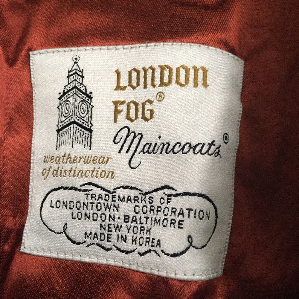 London Fog Trench Coat - Picture 2 of 8